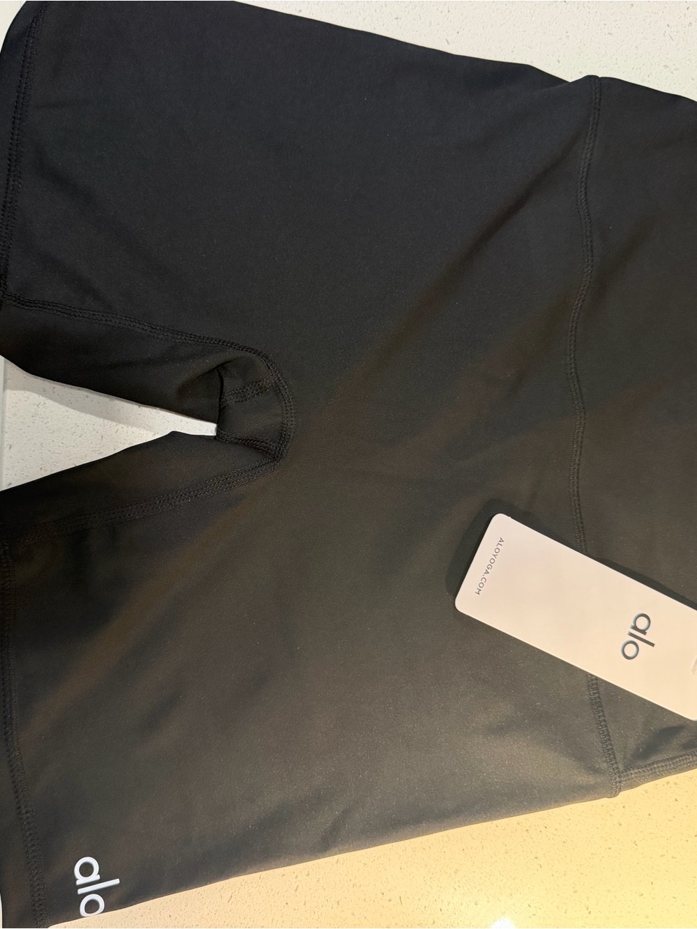 ALO Yoga Black Bike Shorts